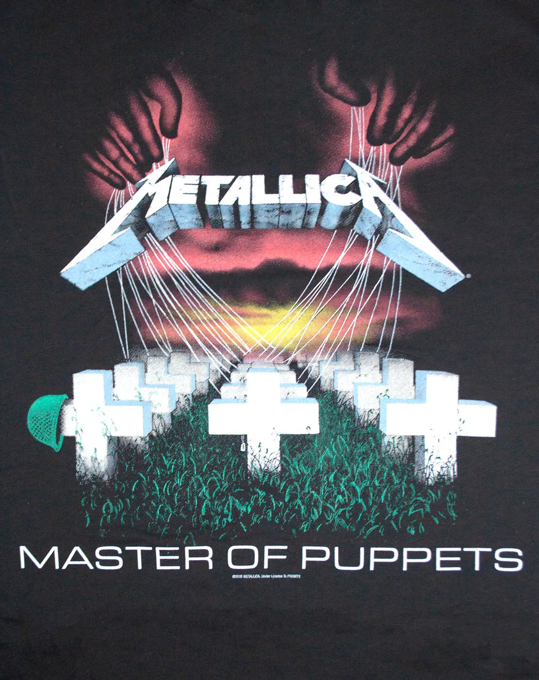 Amplified Metallica Master Of Puppets Women's Sleeveless T-shirt