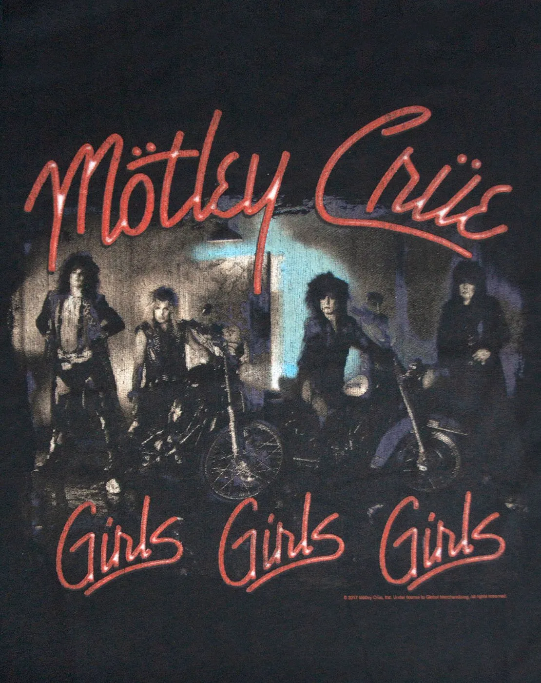 Amplified Motley Crue Girls Girls Girls Mens Sleeveless T-Shirt