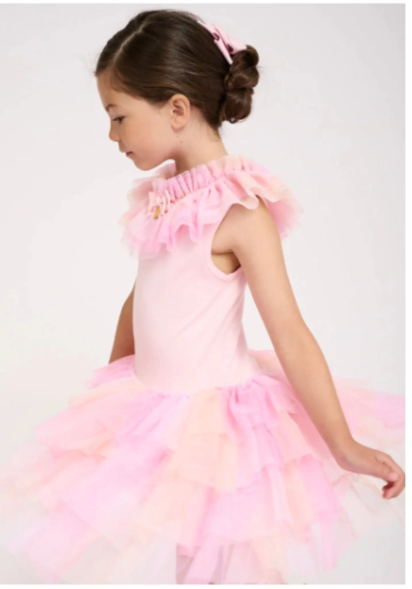 Angel's Face Girls Fruit Salad Dress In Fairy Pink