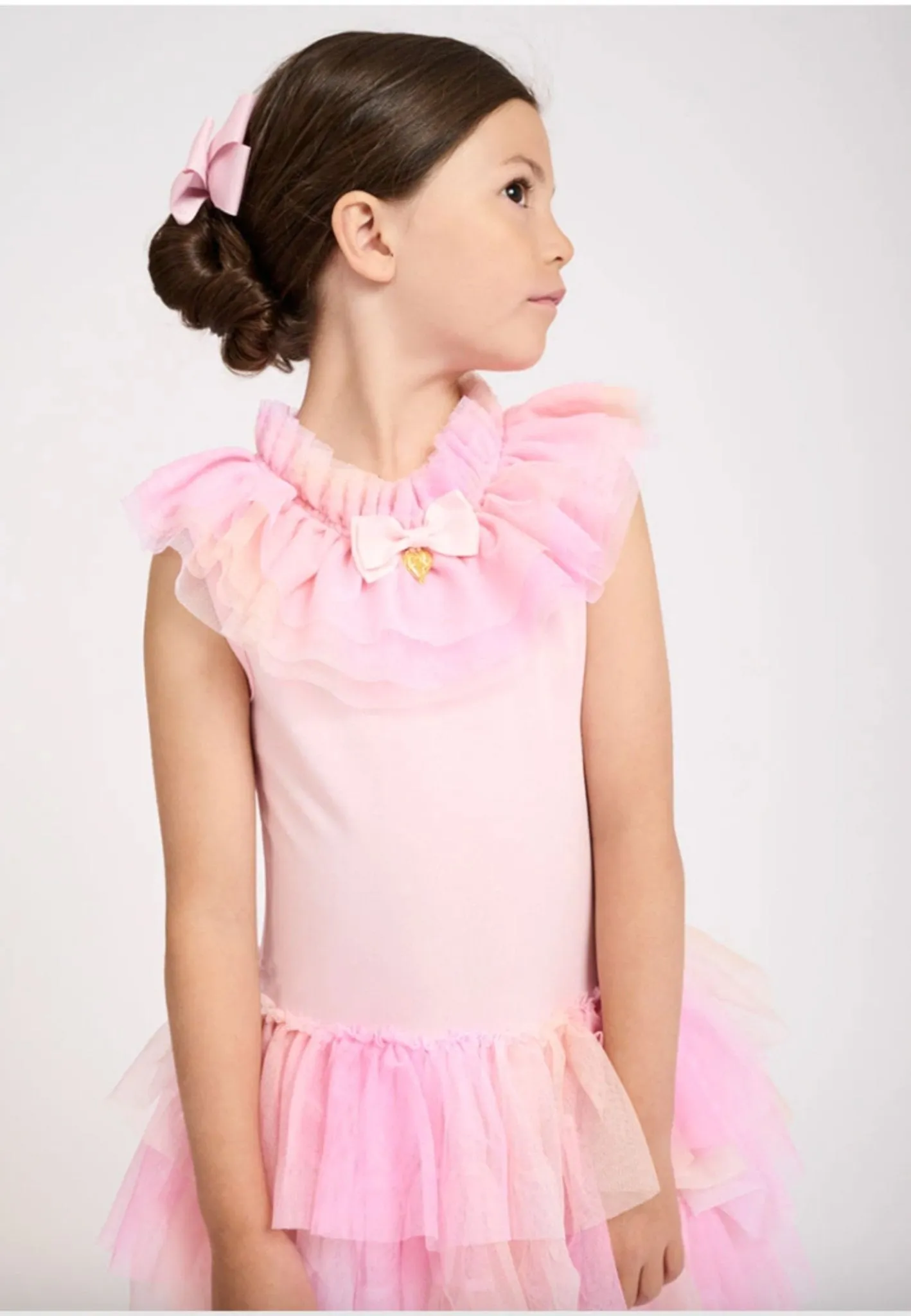 Angel's Face Girls Fruit Salad Dress In Fairy Pink