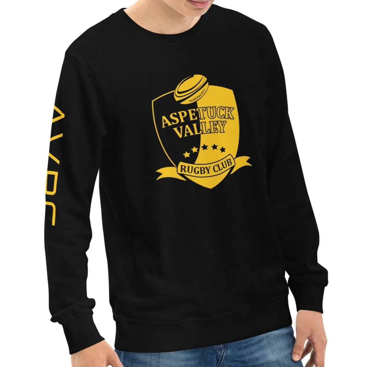 Aspetuck Valley Rugby Retro Crewneck