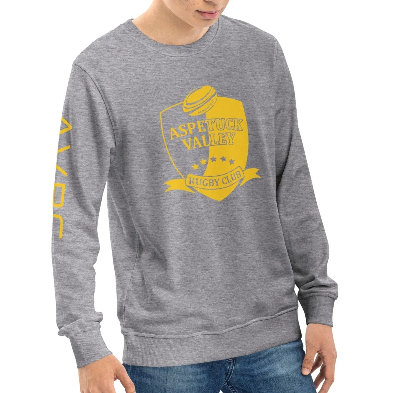 Aspetuck Valley Rugby Retro Crewneck