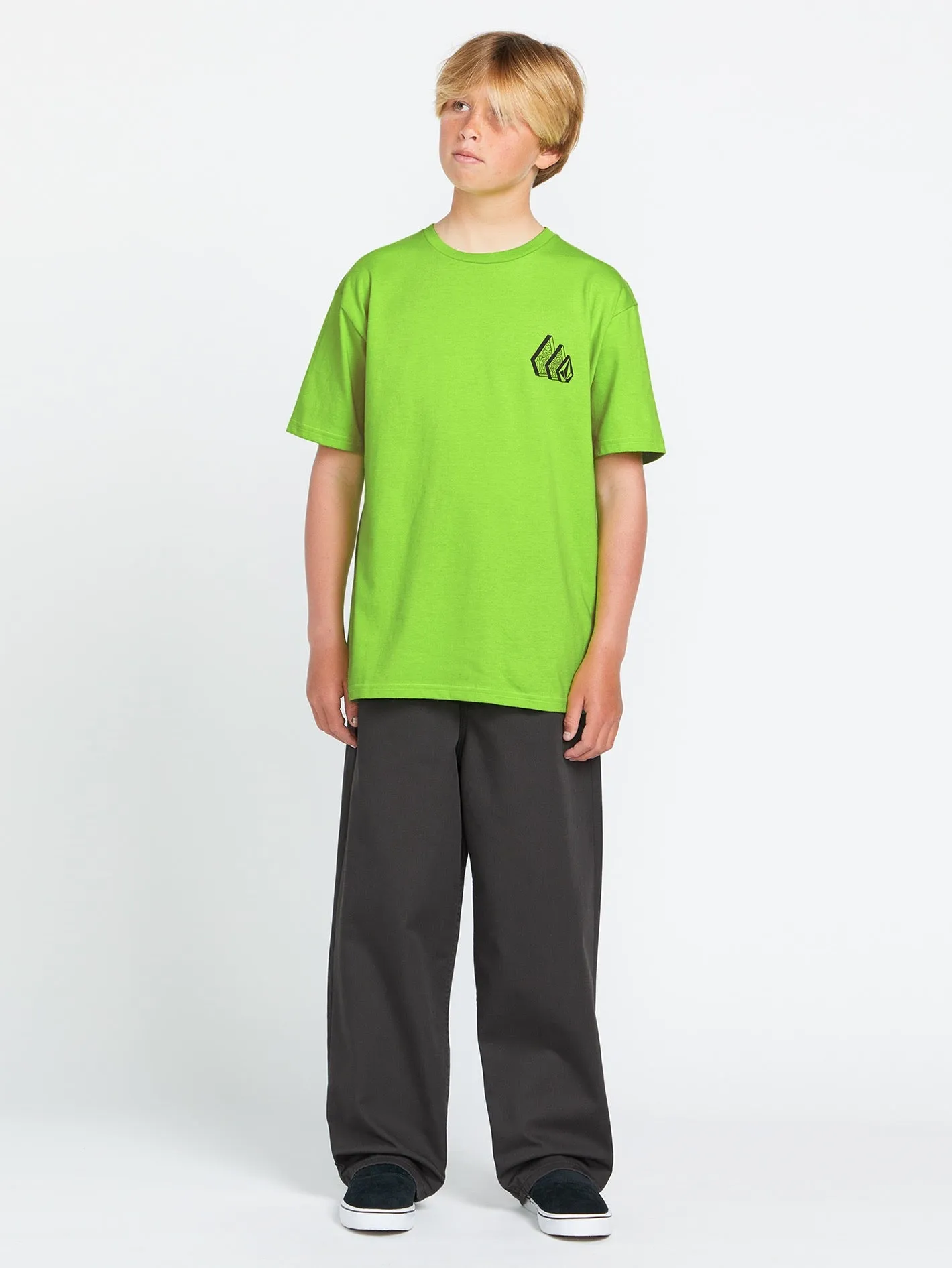 Big Boys Freazy Elastic Waist Pants - Stealth