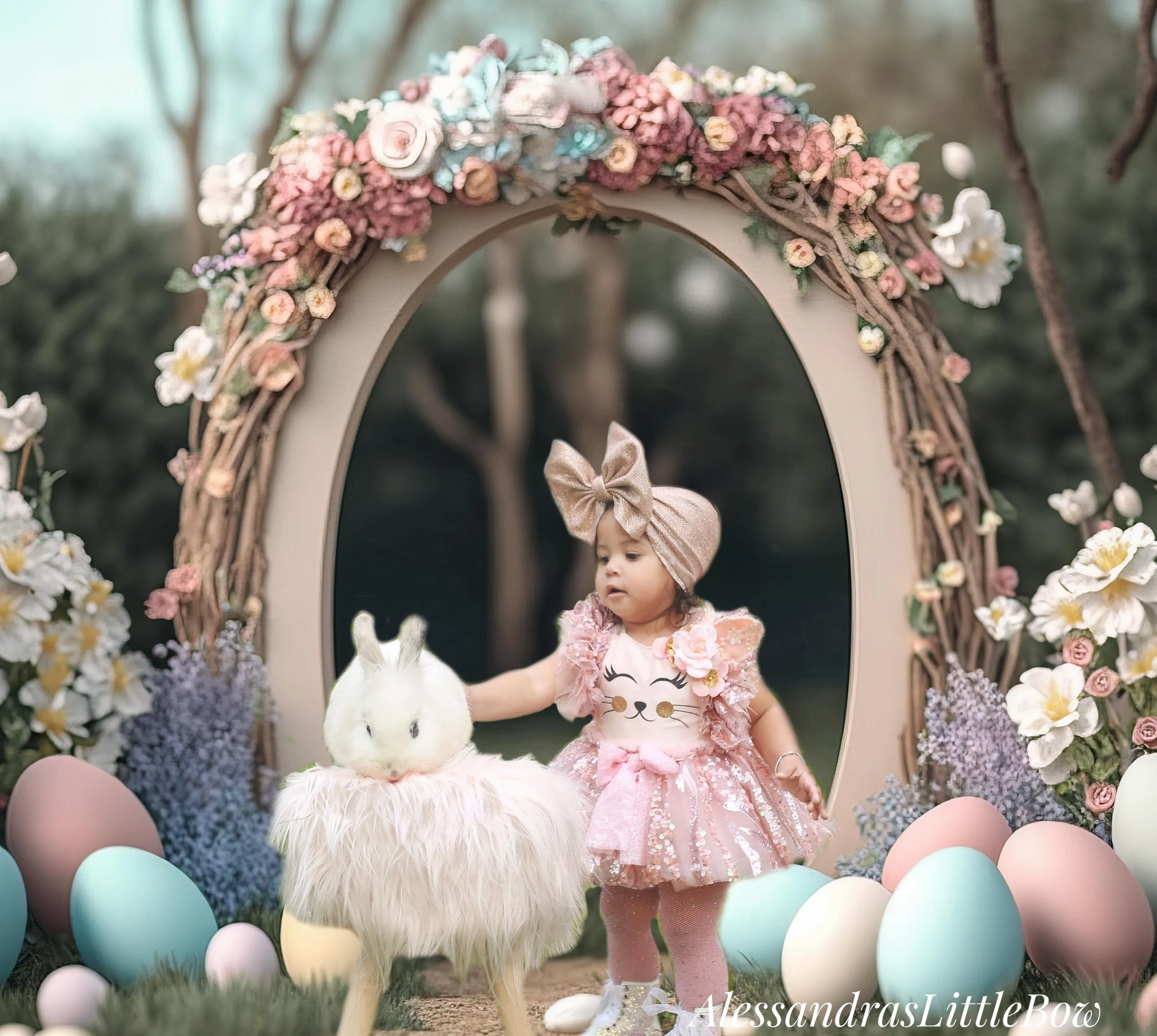 Blush Bunny Deluxe Couture romper 2023