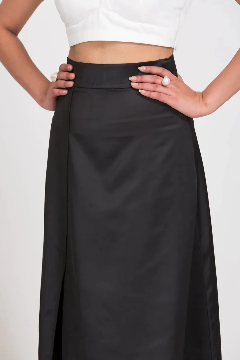 Classic Black Formal Women's Luxury Skirt