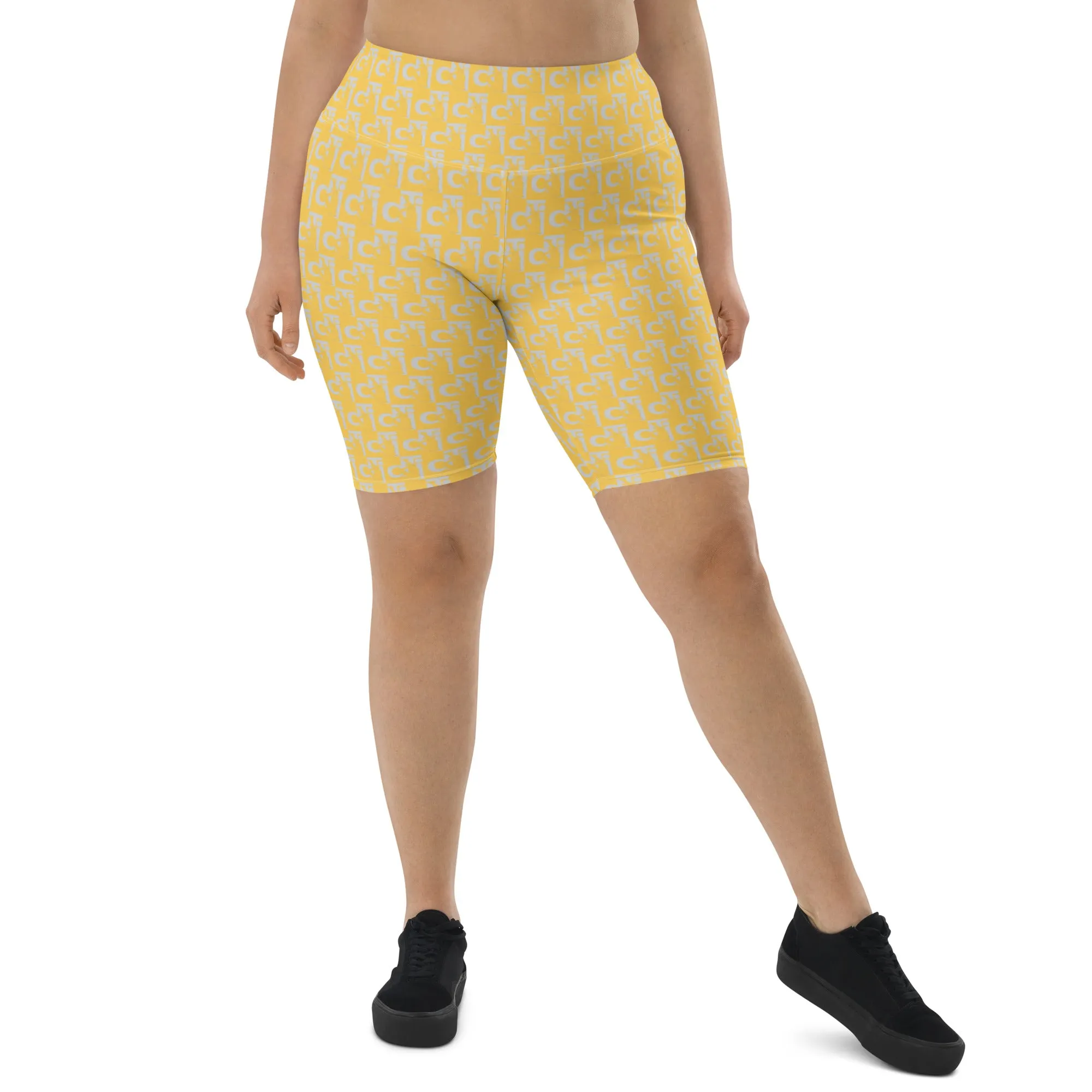 Descendants of te Island Sunrise Biker Shorts