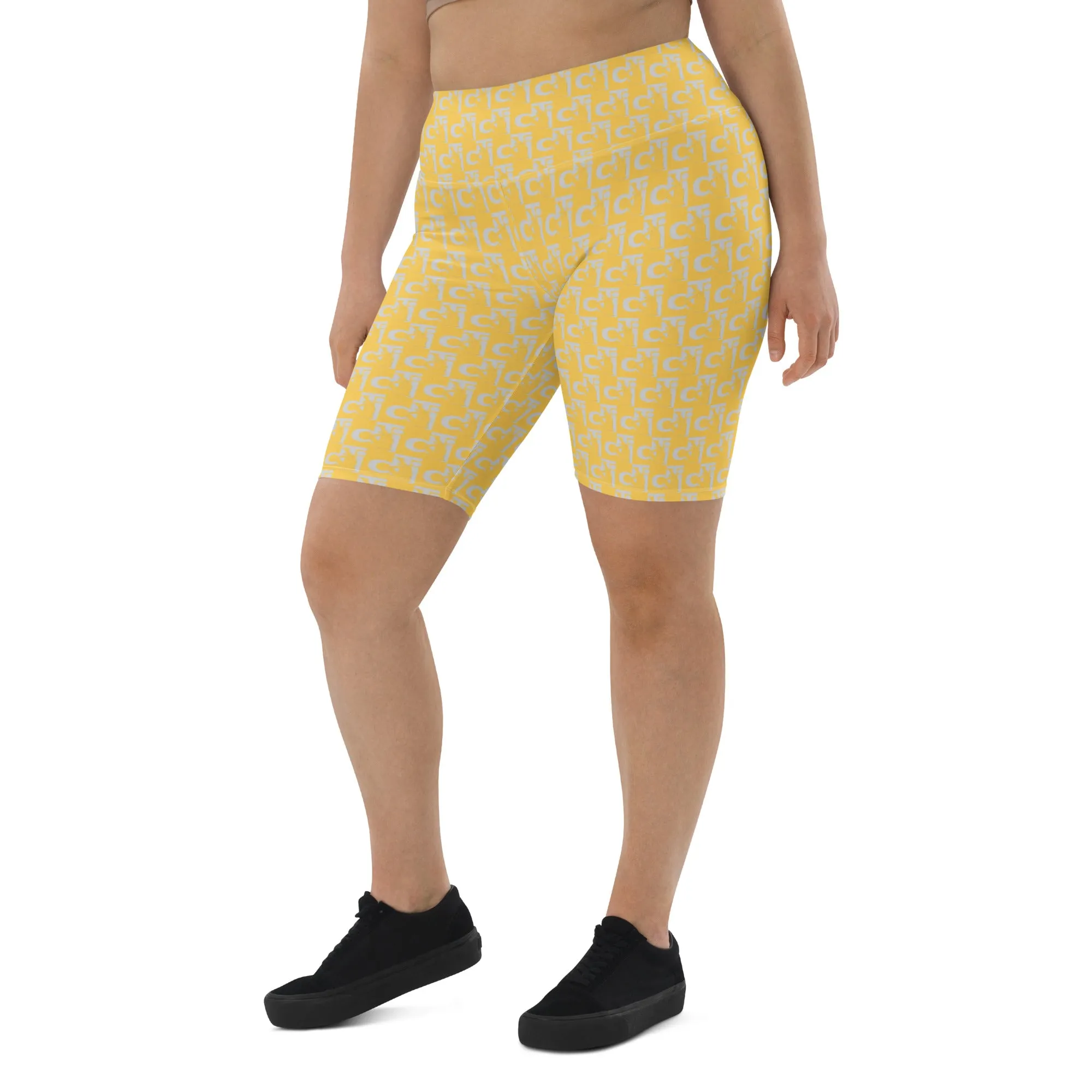 Descendants of te Island Sunrise Biker Shorts