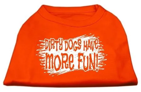 Dirty Dogs Screen Print Shirt Orange XL (16)