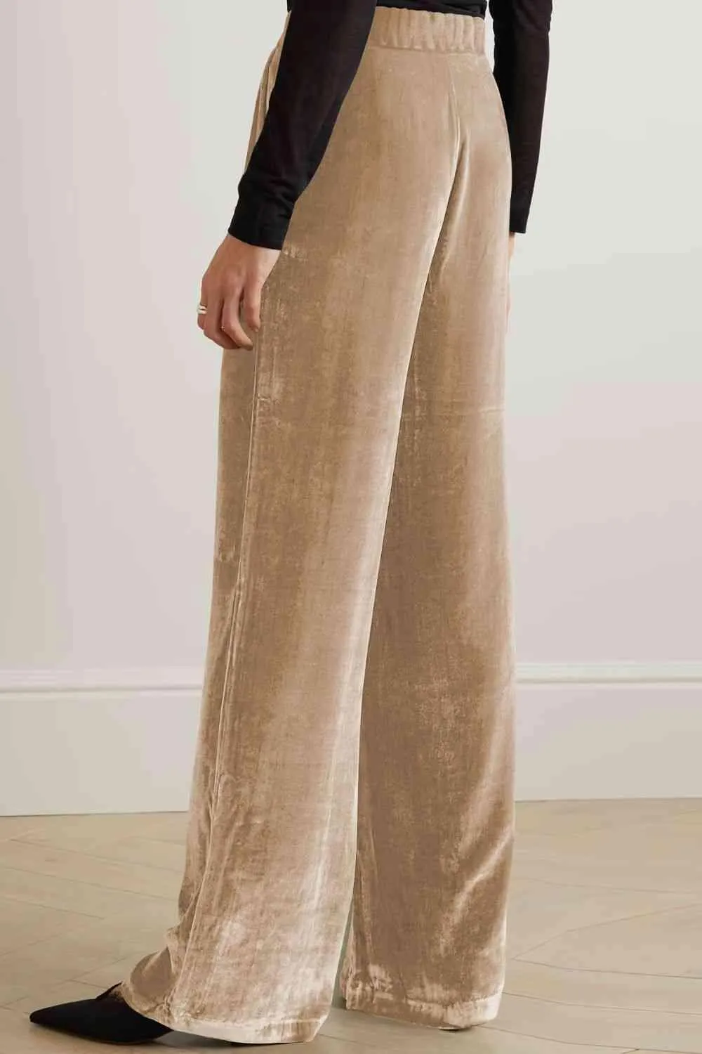 Double Take Loose Fit High Waist Long Pants with Pockets