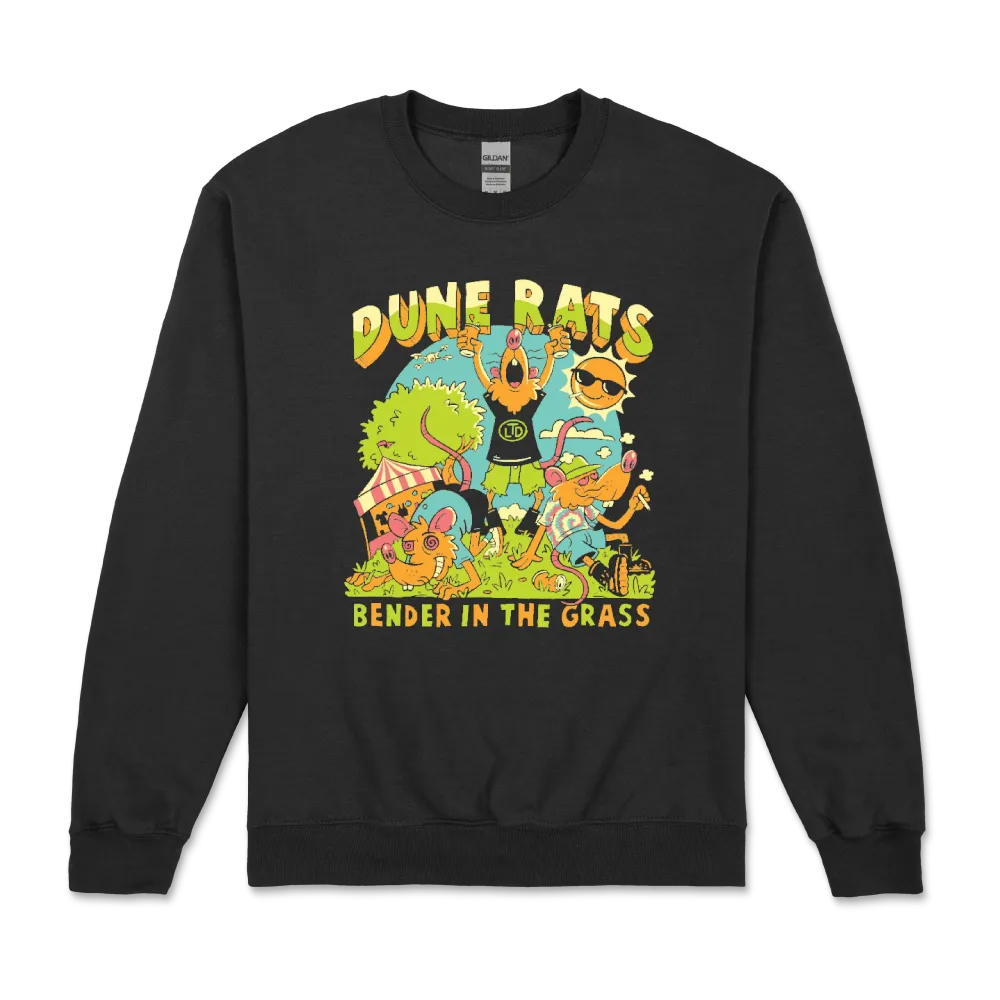 Dune Rats / Bender In The Grass Black Crew