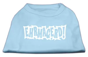 Ehrmagerd Screen Print Shirt Baby Blue Lg (14)