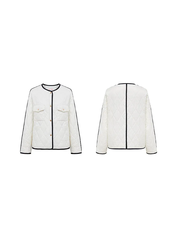 EP YAYING Parisian-Style Cotton Jacket