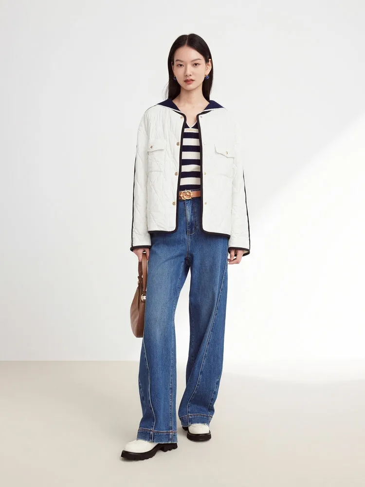 EP YAYING Parisian-Style Cotton Jacket