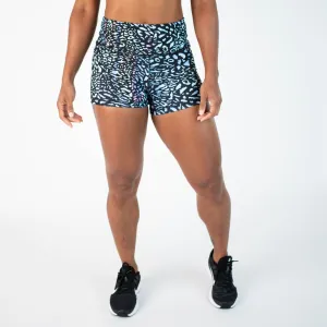 FLEO Iridescent Animal Shorts (Power High-rise)