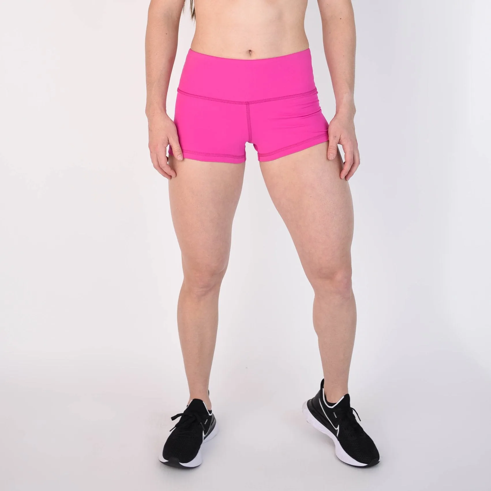 FLEO Rose Violet Shorts (High-rise Original)