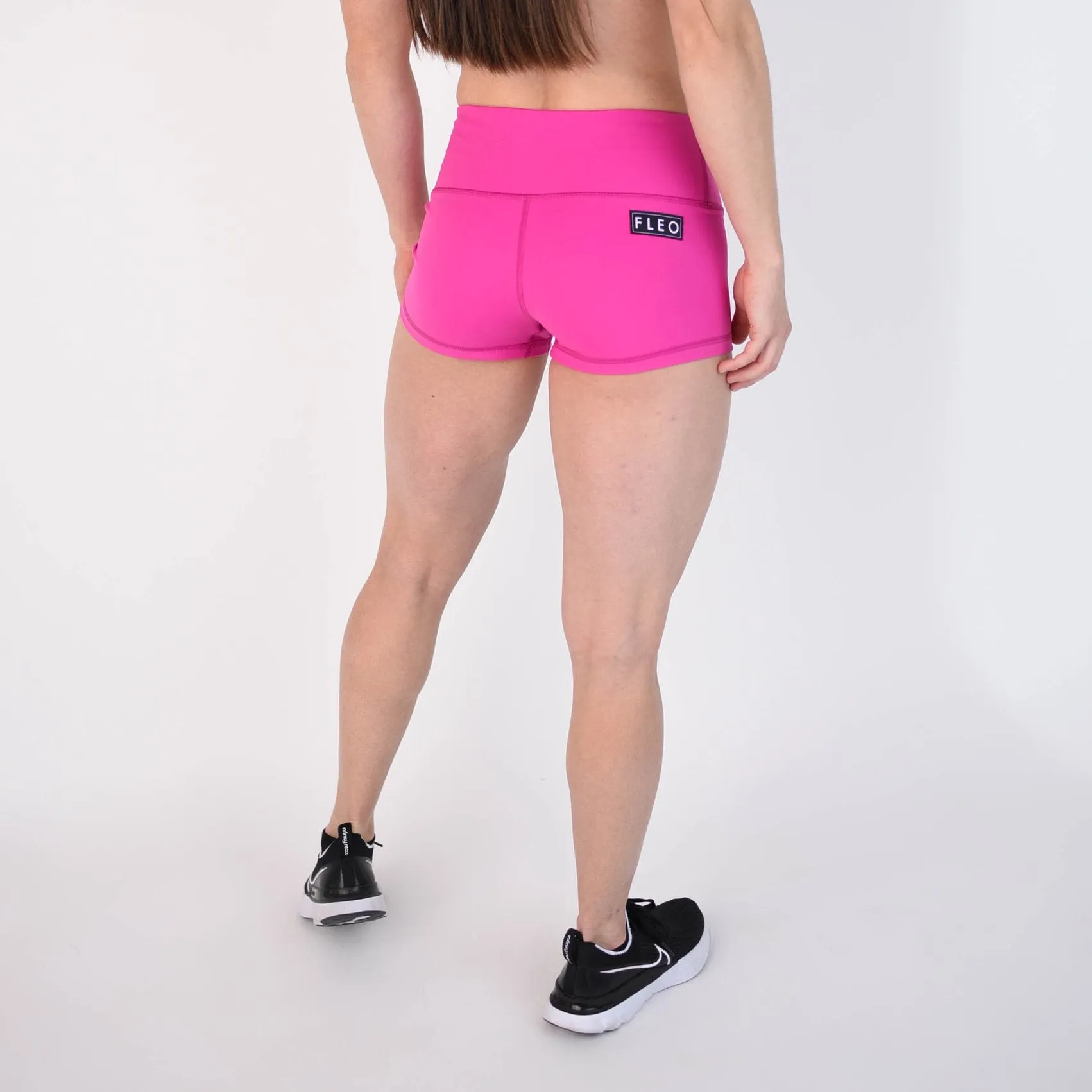 FLEO Rose Violet Shorts (High-rise Original)