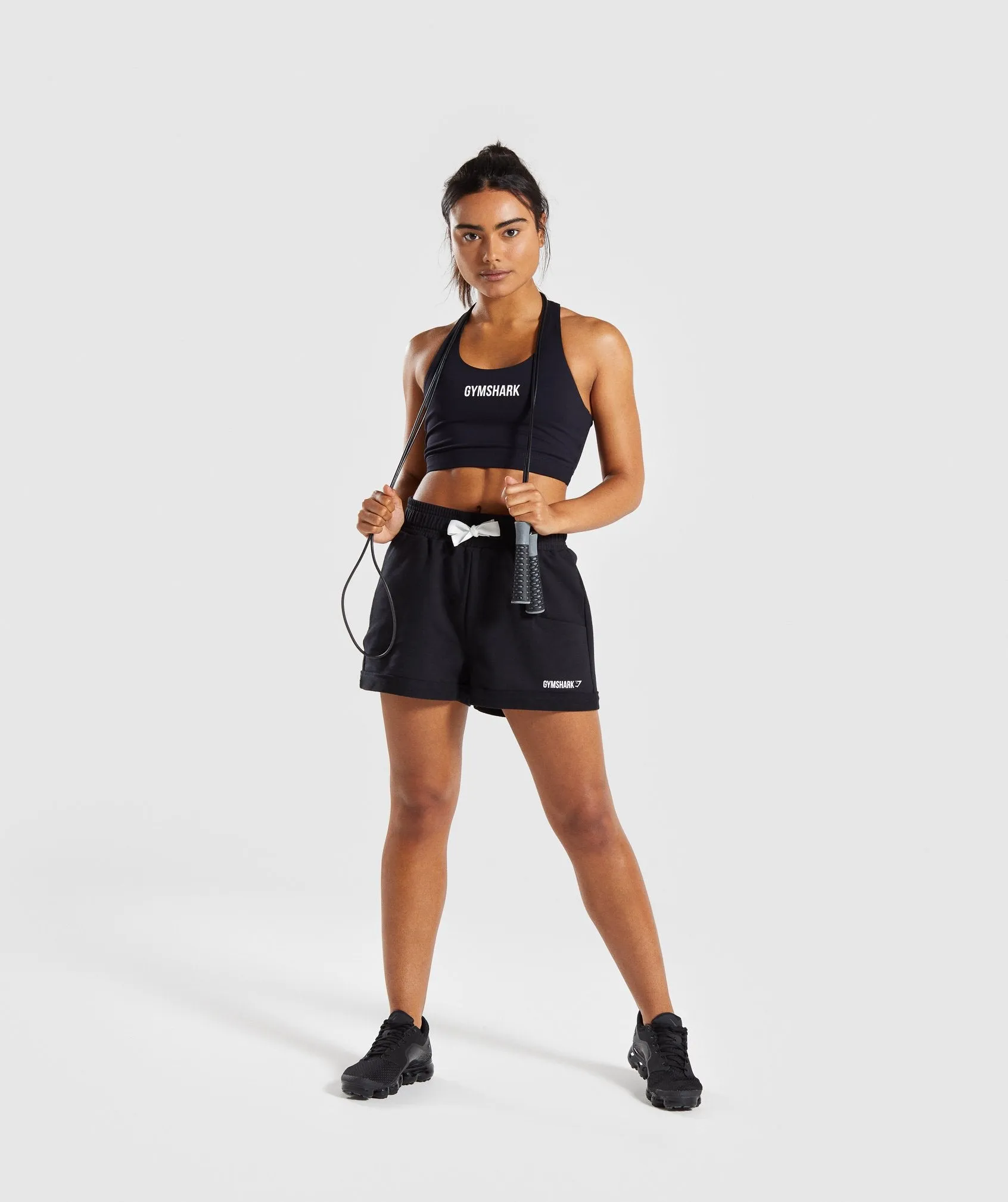 Gymshark Ark High Waisted Shorts - Black