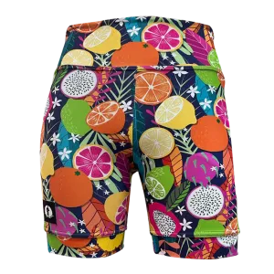 High Waist Funky Pants - Fruity