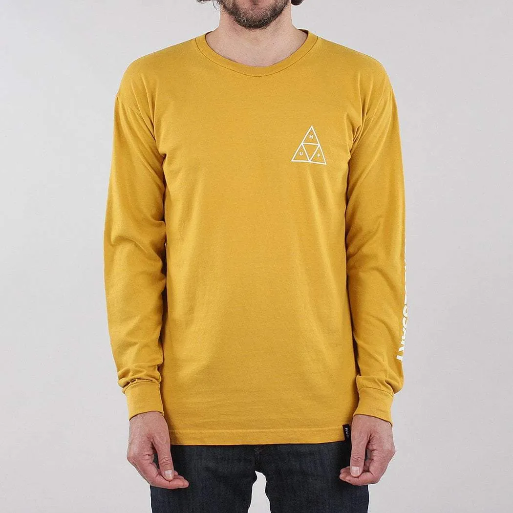 HUF Essentials Triple Triangle Long Sleeve T-shirt