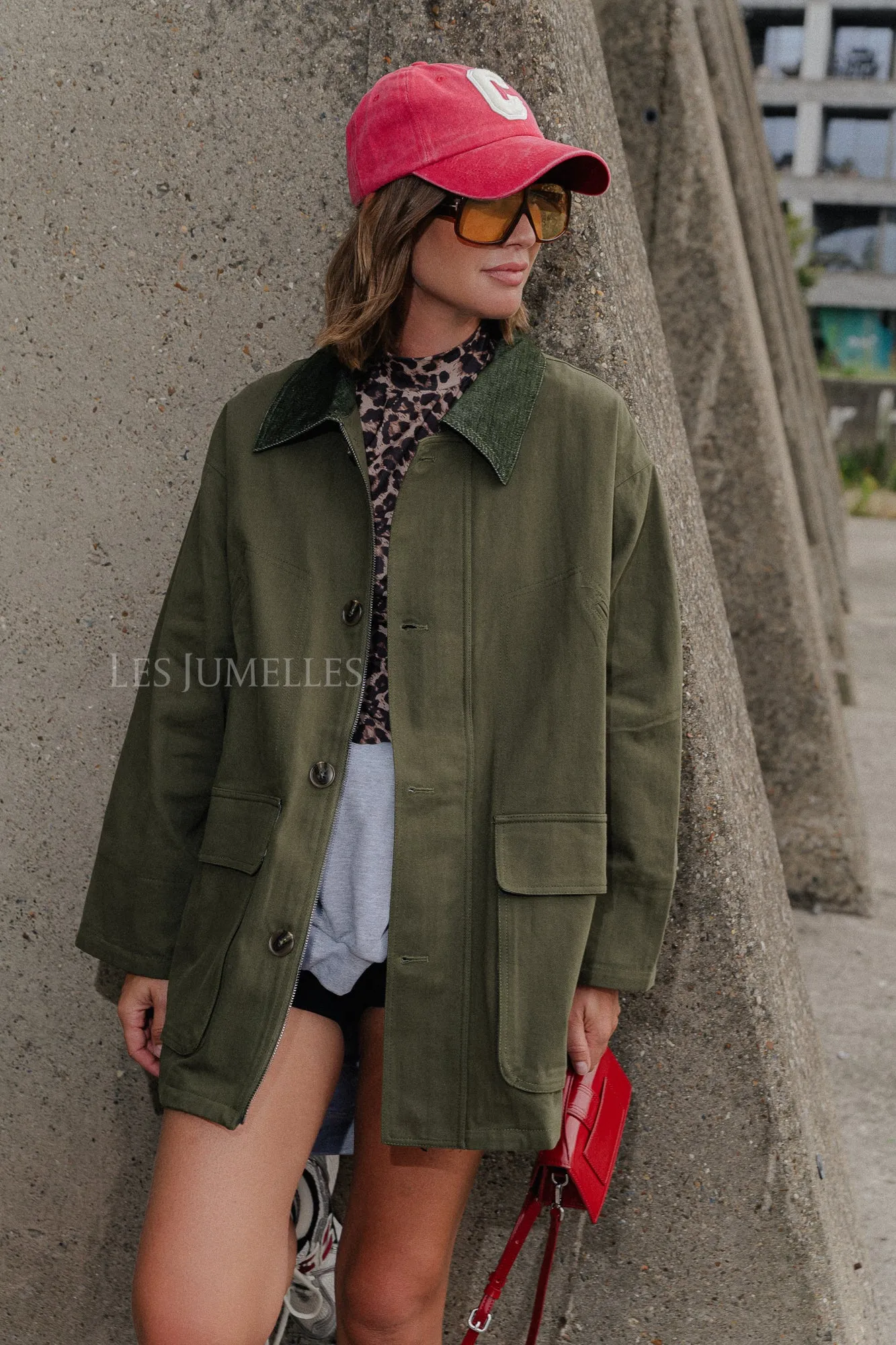 Jacqueline jacket khaki