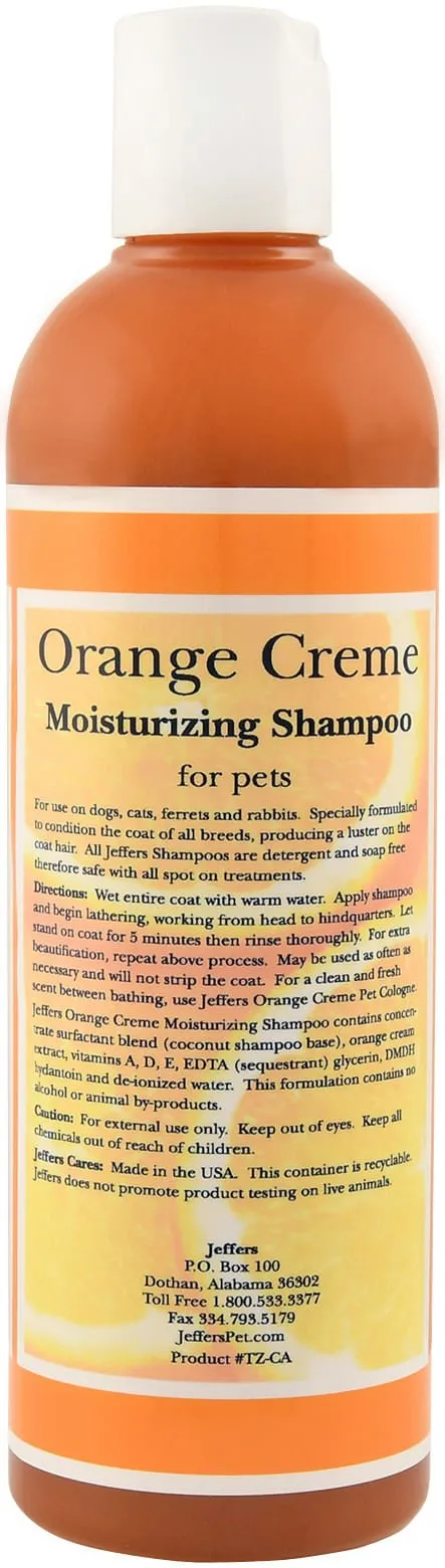 Jeffers Moisturizing Shampoos for Pets