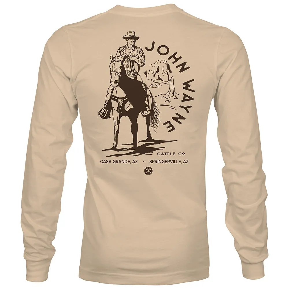 John Wayne Saddle Up T-Shirt Tan