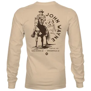 John Wayne Saddle Up T-Shirt Tan