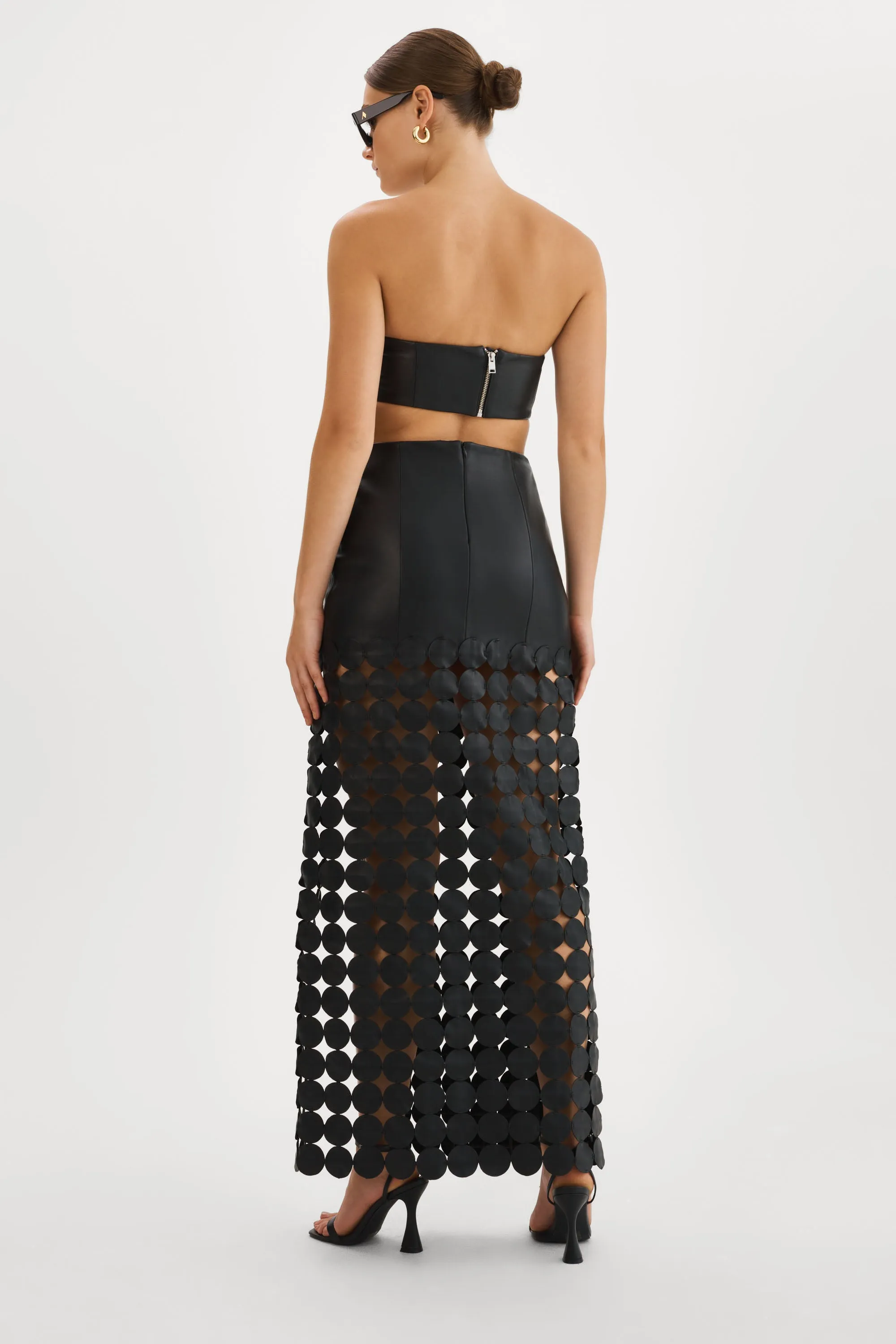 KALI | Multi-Circle Maxi Skirt