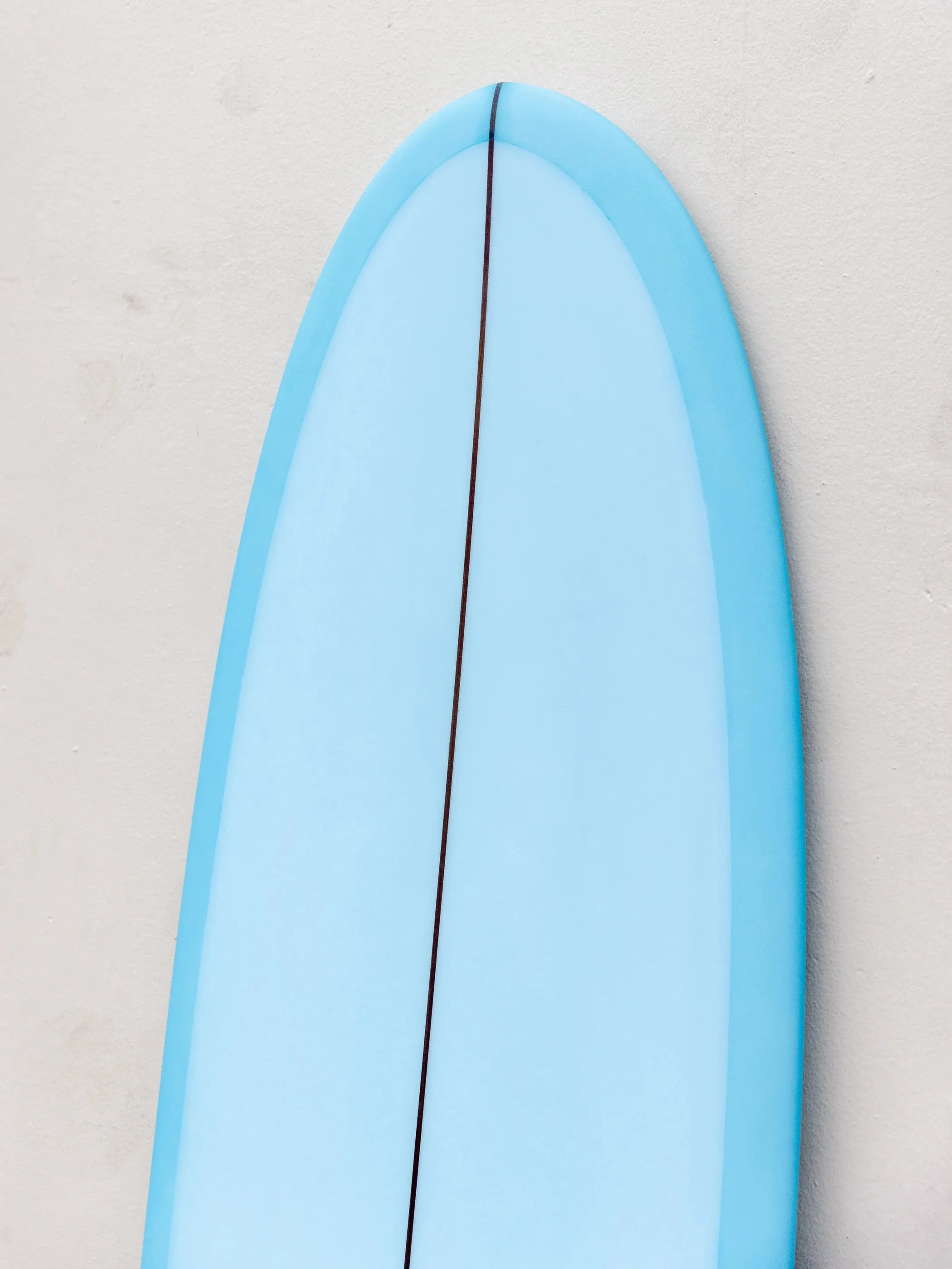 Kookapinto Shapes | 7'2" Thin Twin Baby Blue Fish Surfboard