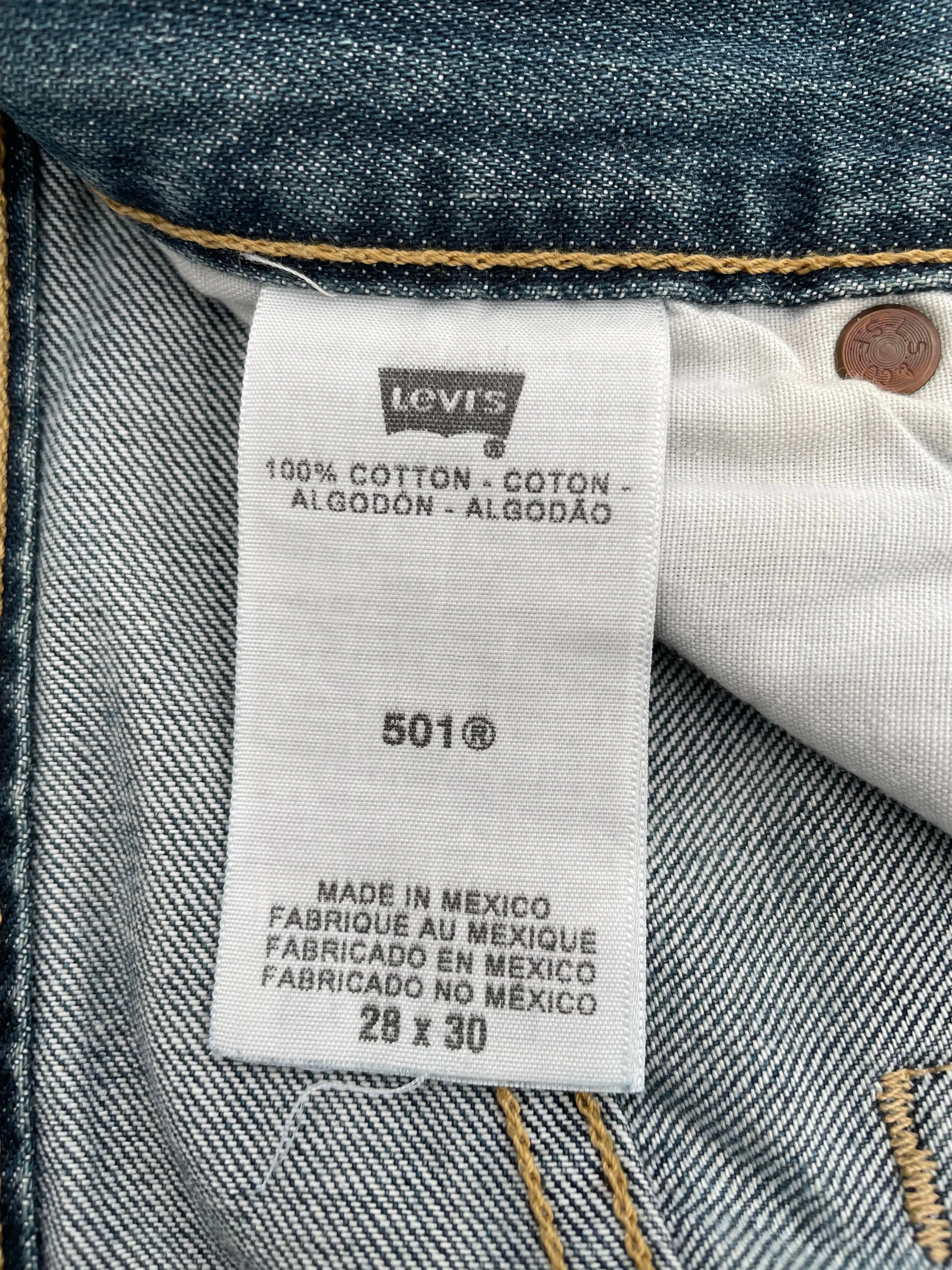 Levi's 501 Jeans Size 28 x 30