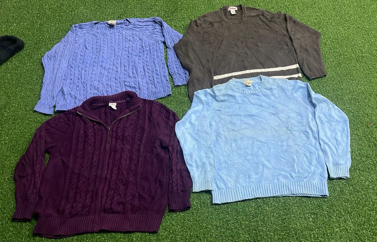 L.l bean sweaters 13 pcs