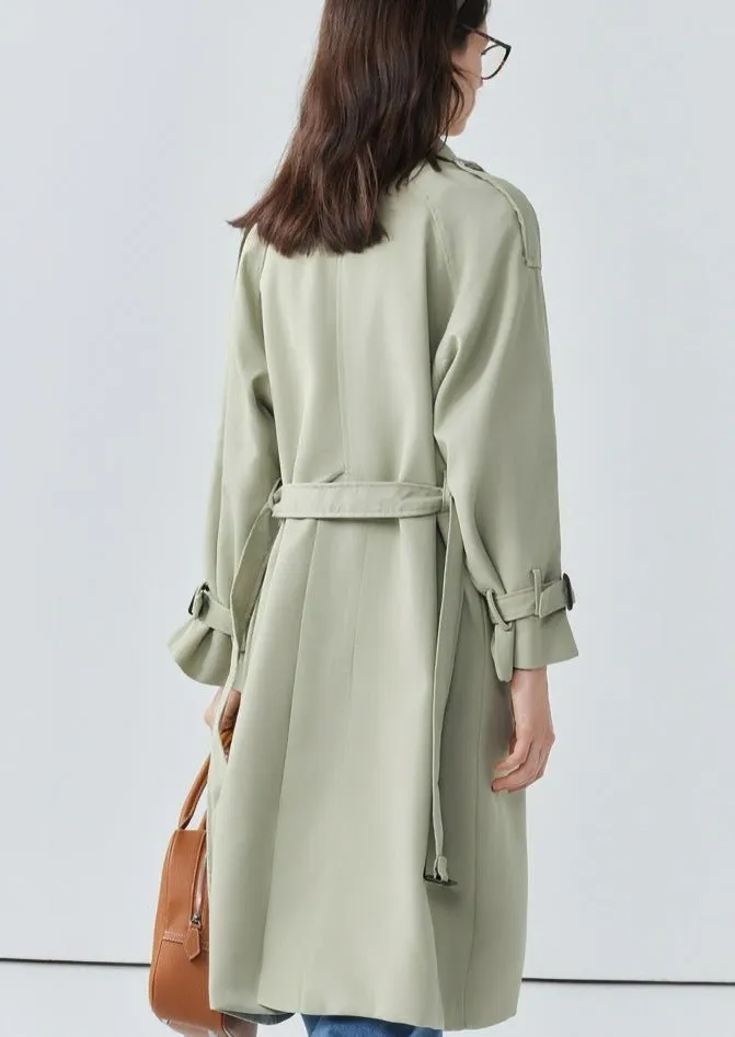 LOOSE NECK TRENCH COAT