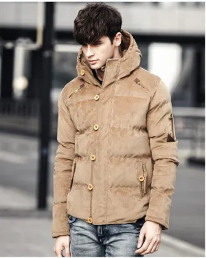 Luxury Padded Modern Corduroy Jacket