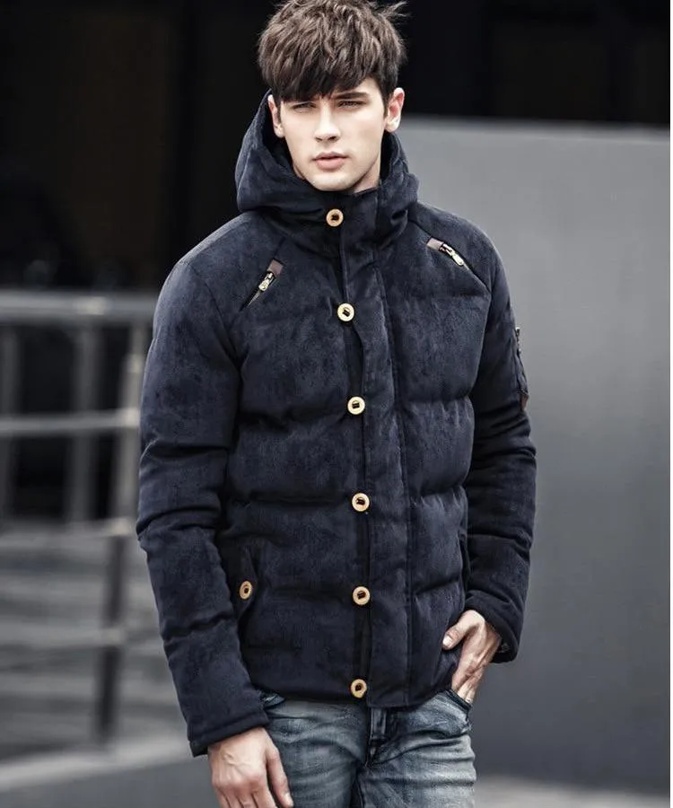 Luxury Padded Modern Corduroy Jacket