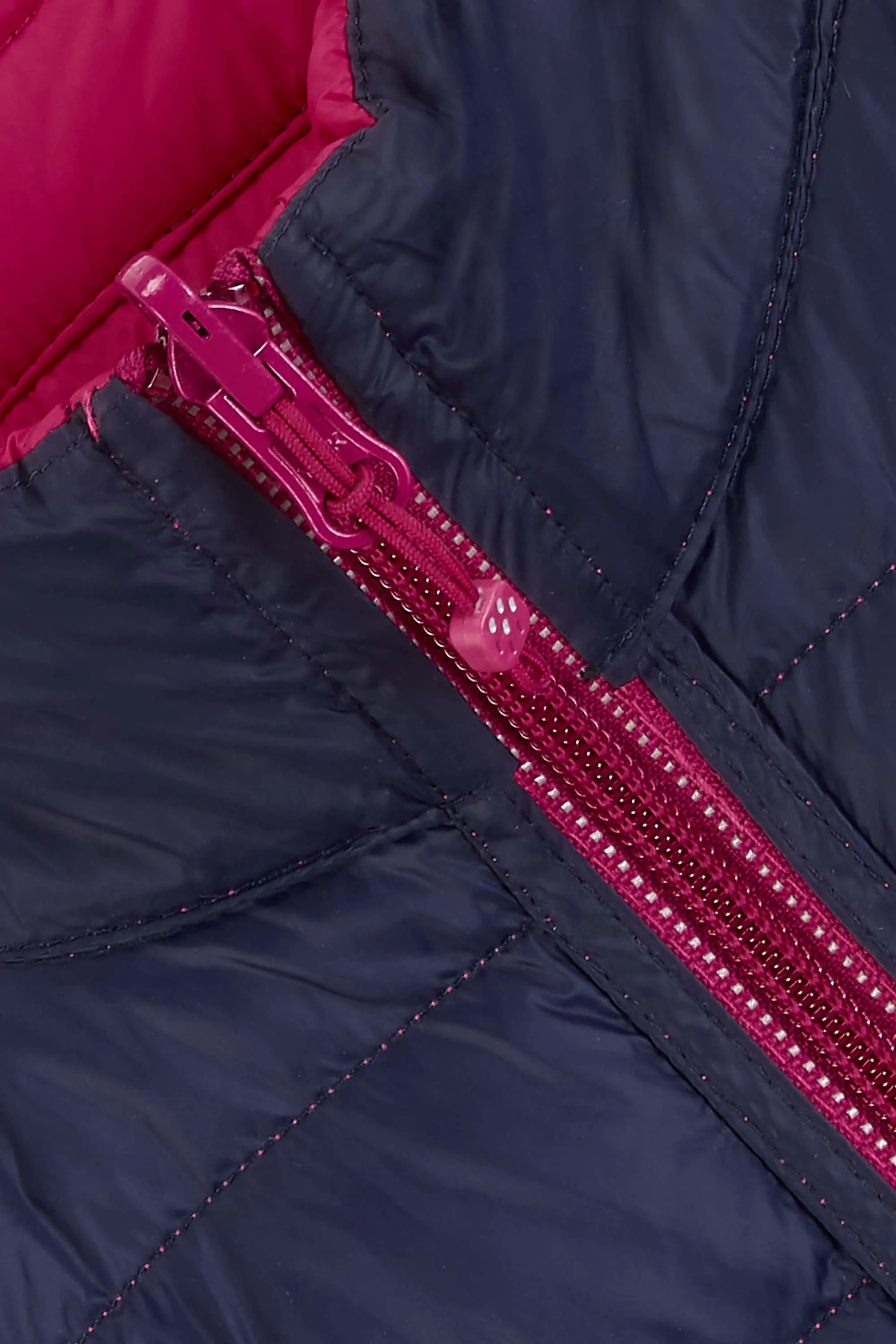 Mac In A Sac Polar2 Down Reversible (Ladies) - Fuchsia/Navy