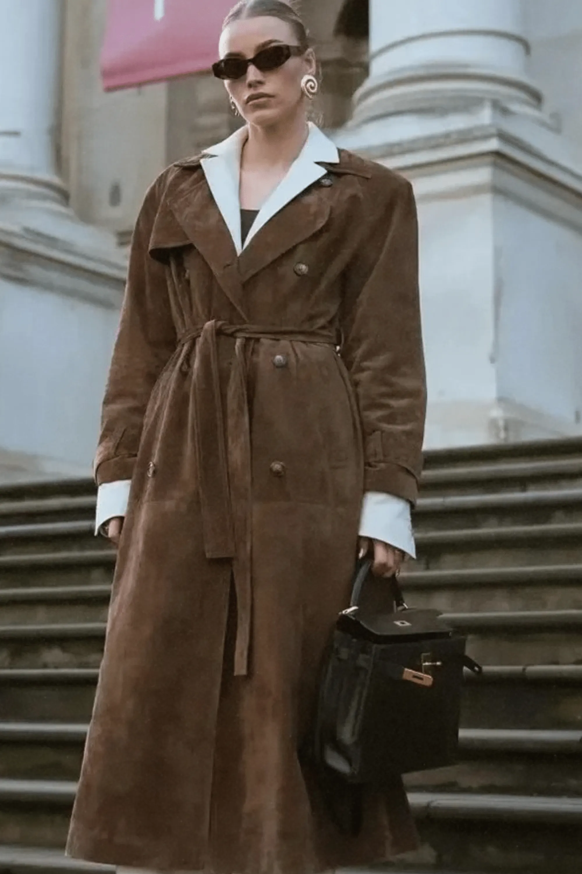 Mal - Double breasted Trench Coat