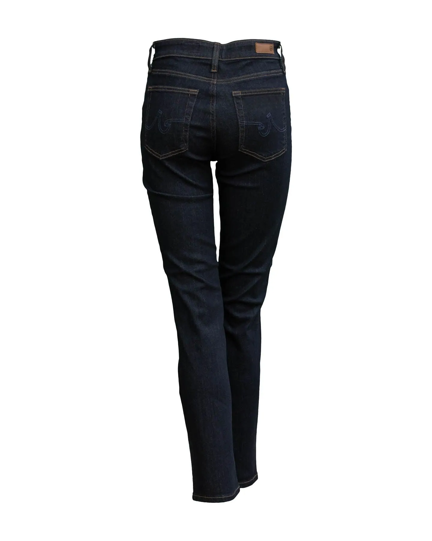 Mari High Rise Slim Straight Ankle Jeans