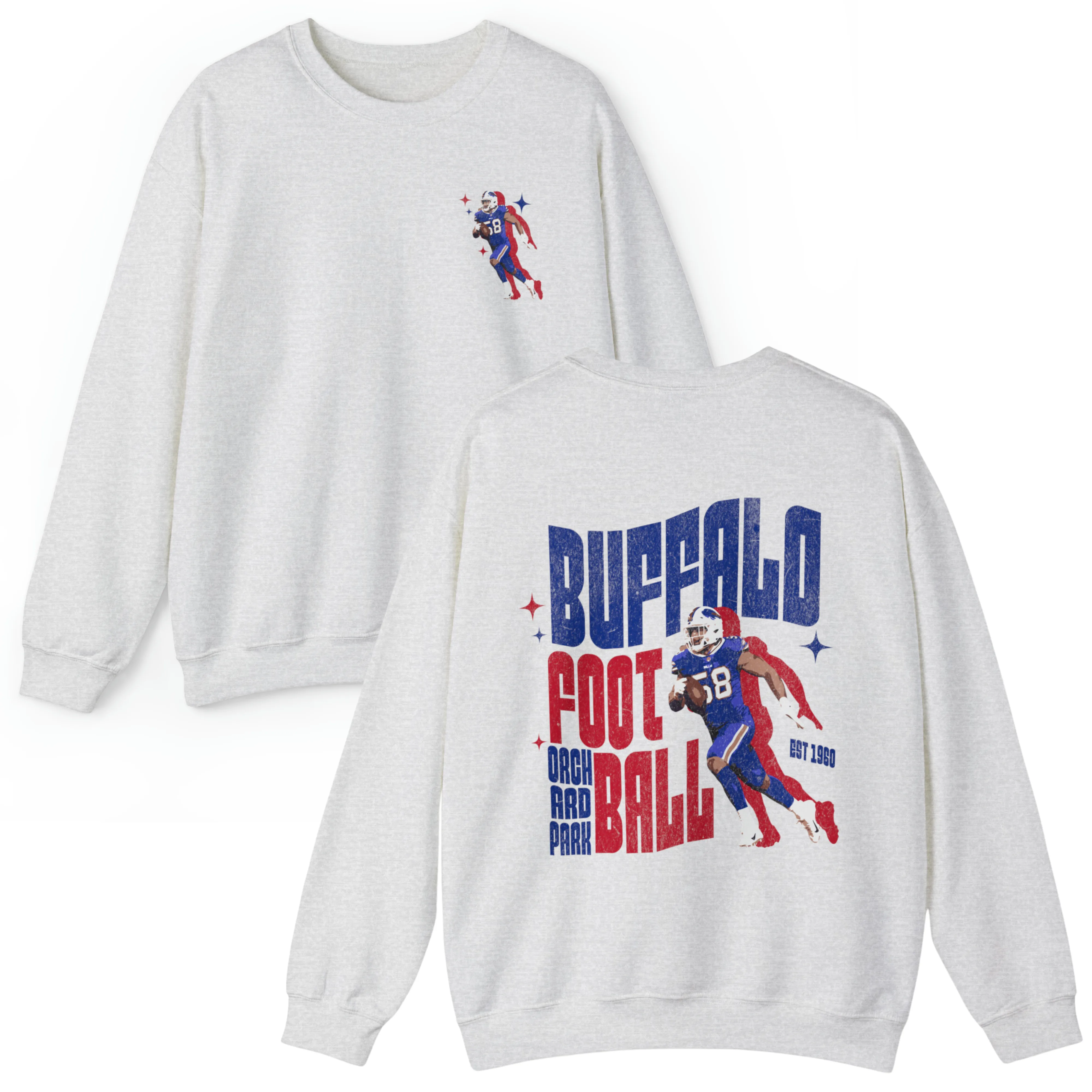 Milano Retro Player Crewneck Sweatshirt