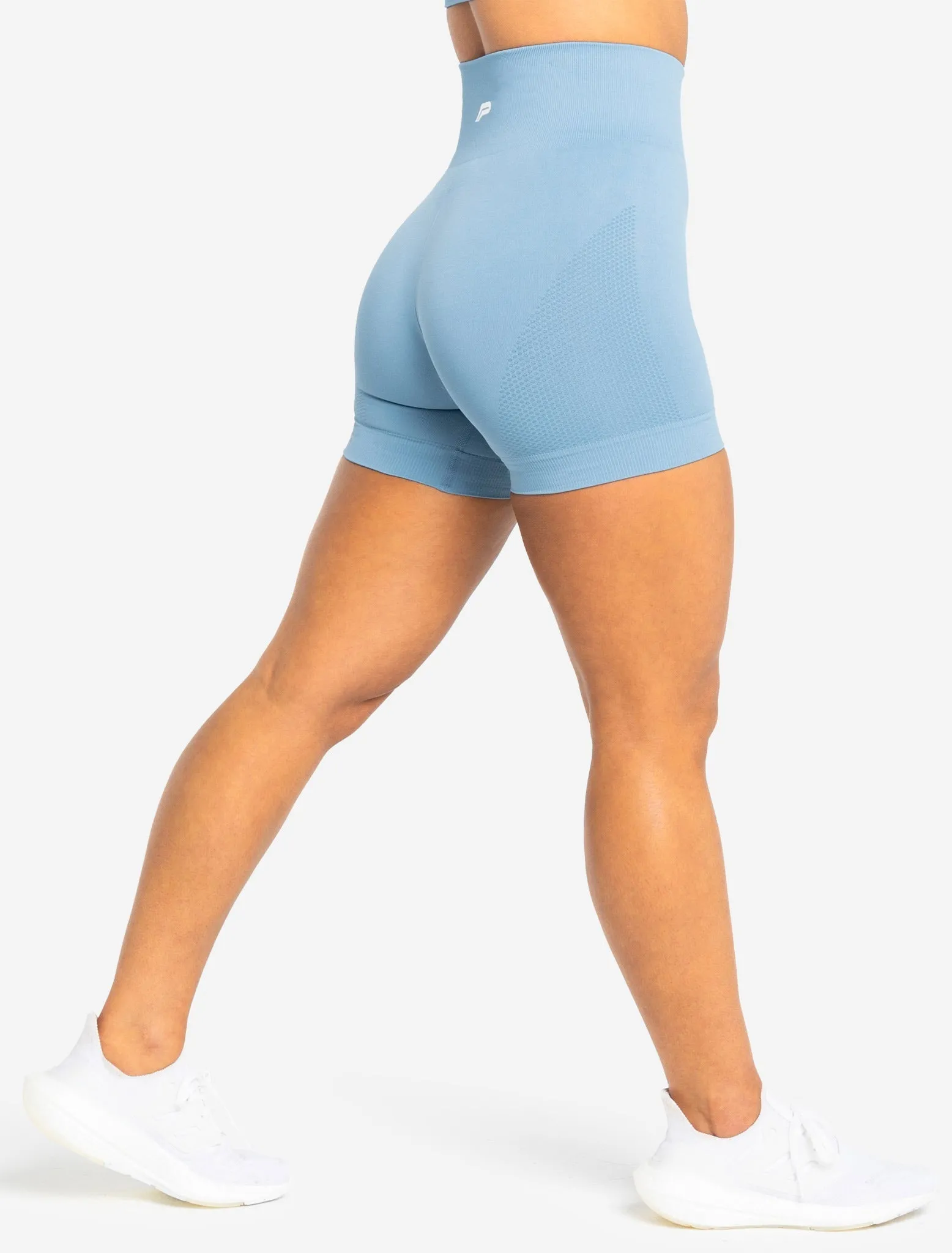 Move Seamless Shorts - Sky Blue