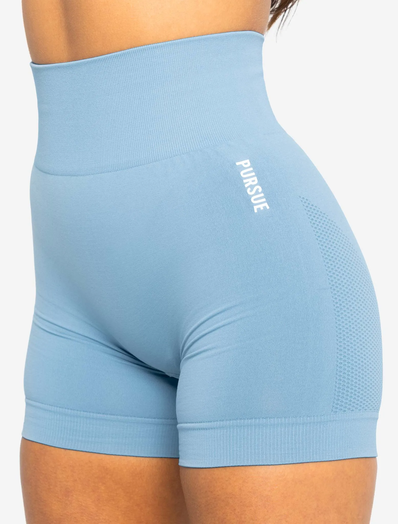 Move Seamless Shorts - Sky Blue