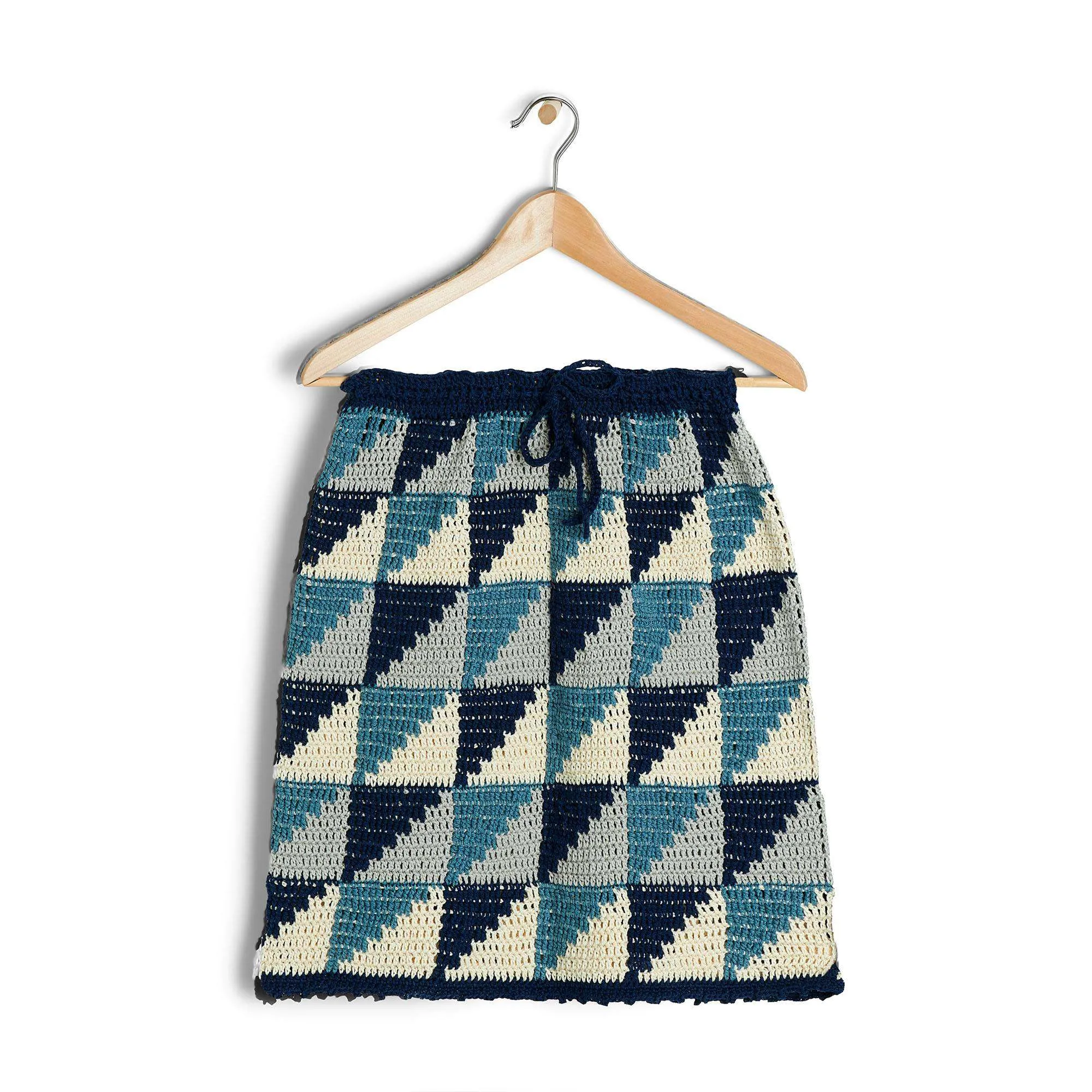 Patons Shadow Triangles Crochet Skirt