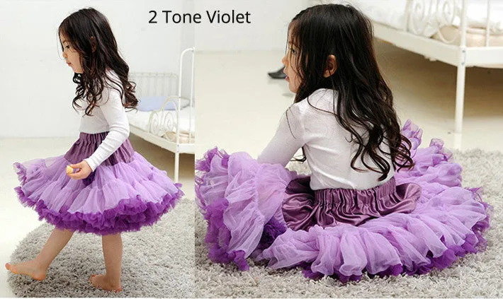 PITaPATs Handmade mini Tutu Skirt for Girls Type C 4-5yrs