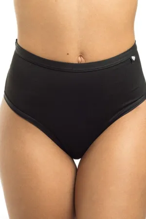 Poledancerka X High Leg Shorts - Black