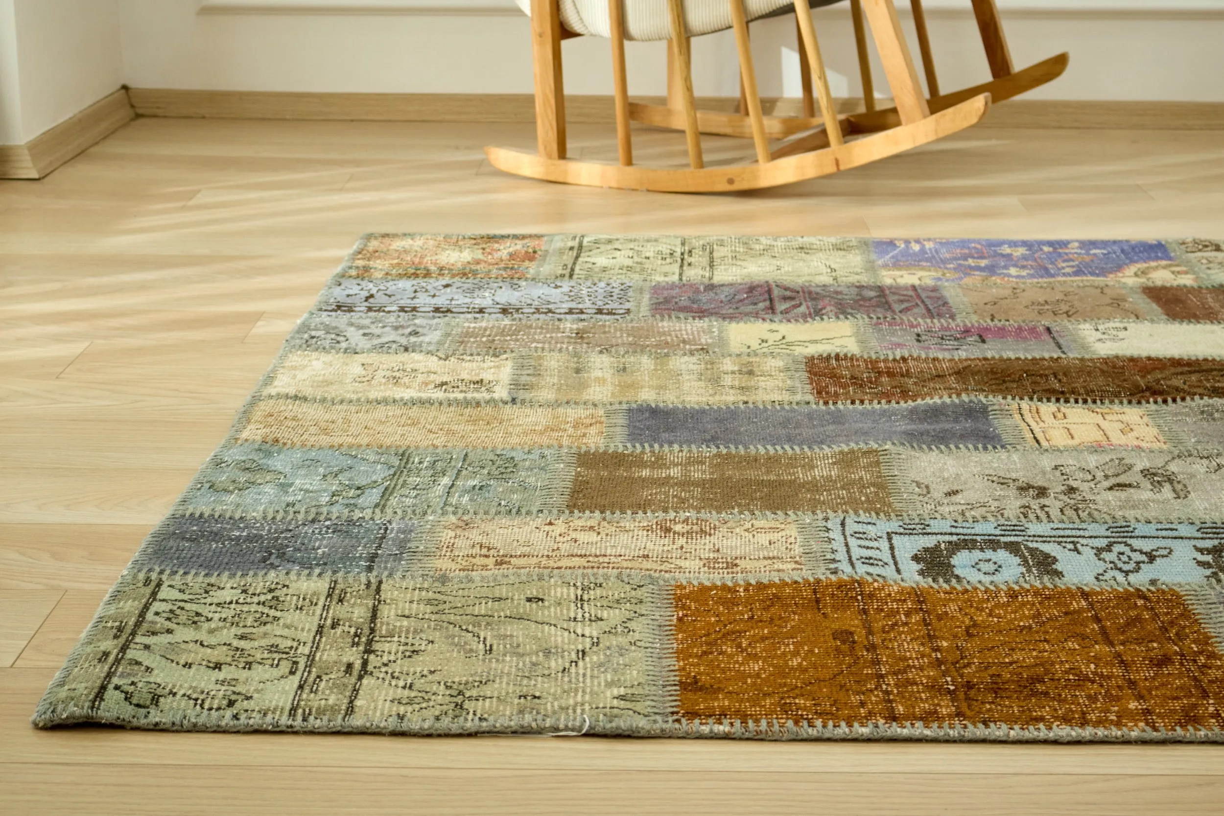 Raelynn - Vintage Turkish Patchwork Rug