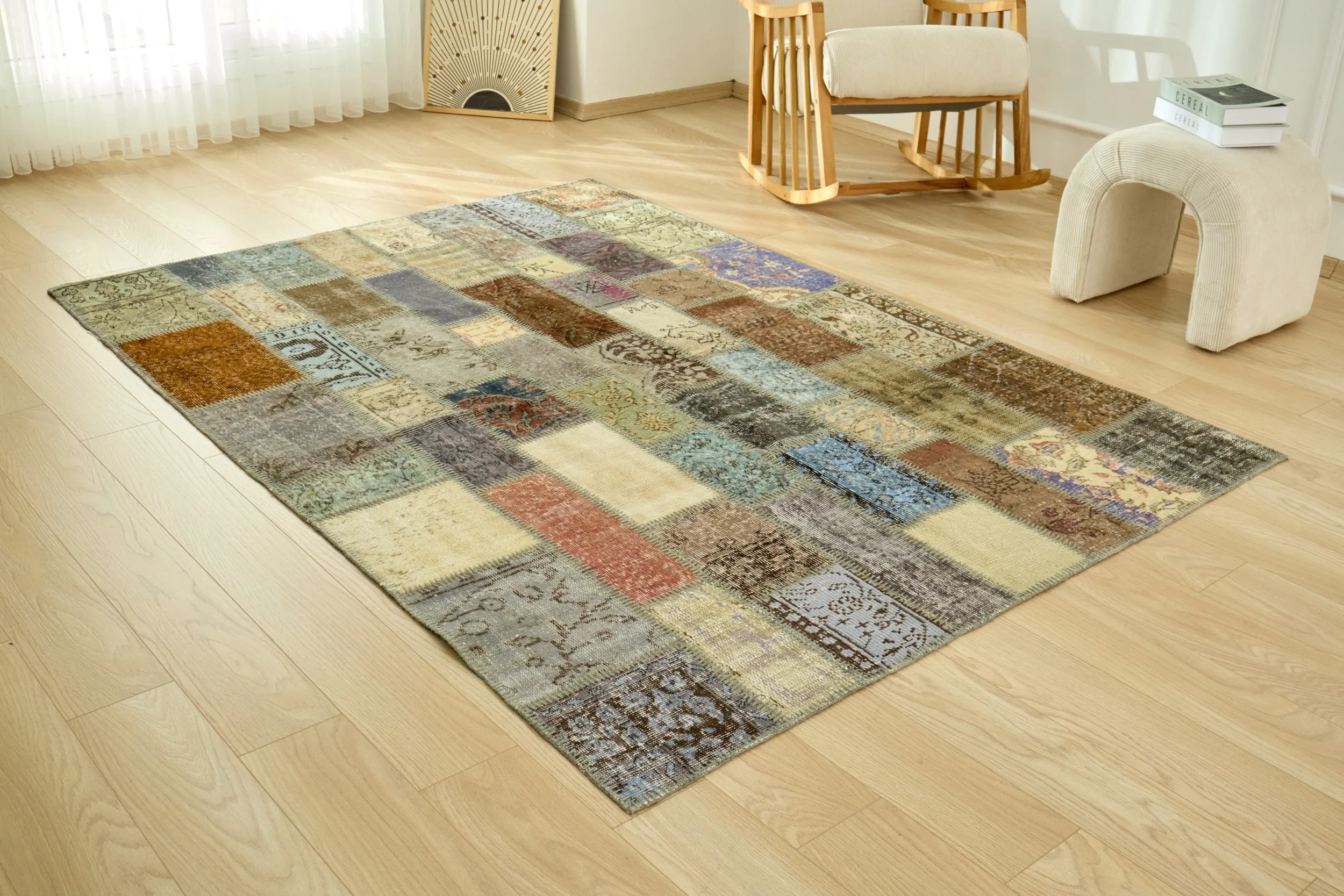 Raelynn - Vintage Turkish Patchwork Rug