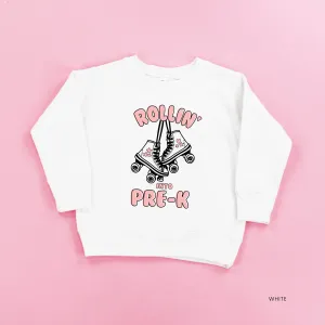 Rollerskates - Rollin' into Pre-K - Child Sweater