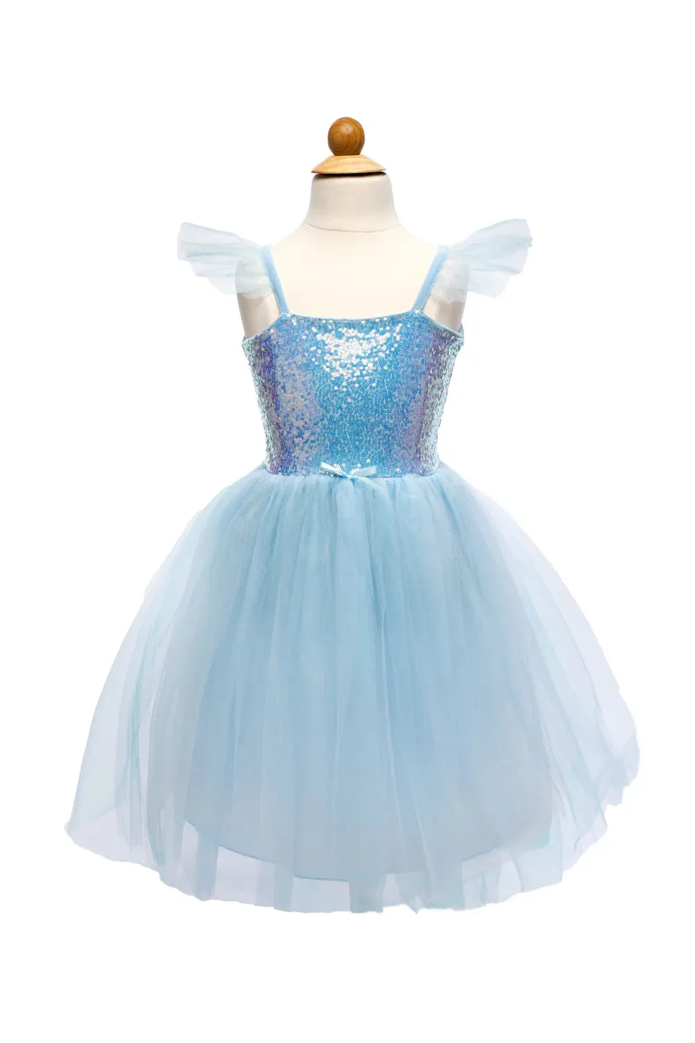 Sequins Princess Dress, Blue