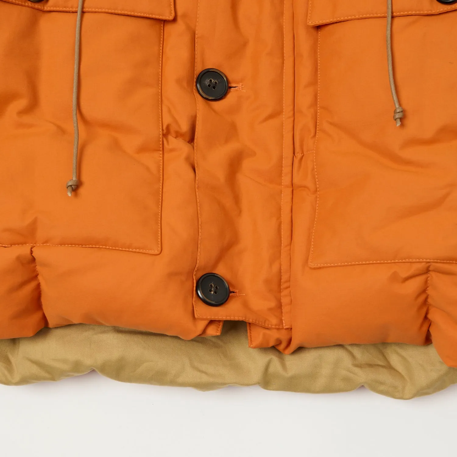 Shangri-La Heritage 'Presena' Quilted Down Jacket - Orange