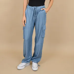 Stacia Tencel Cargo Pants