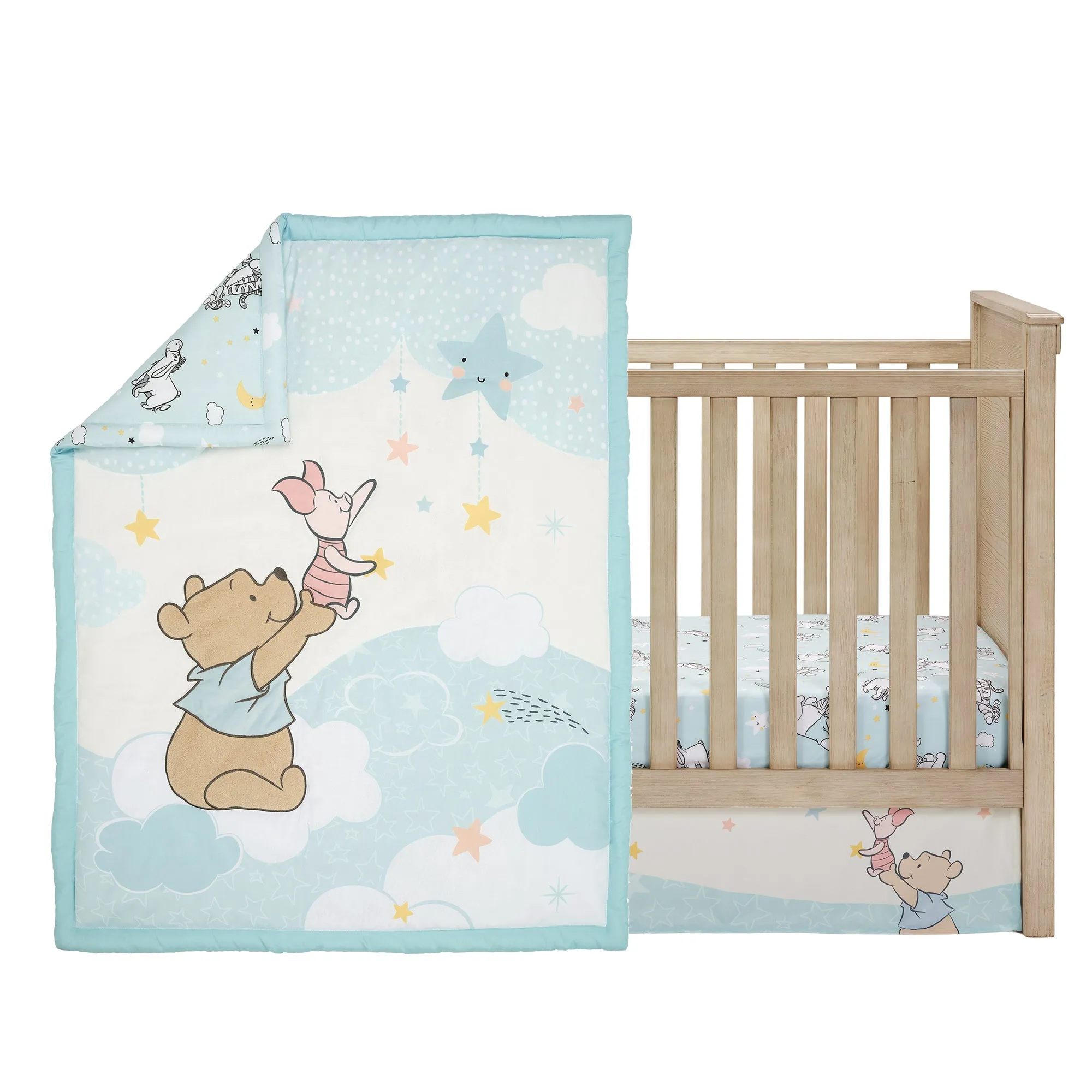 Starlight Pooh 3-Piece Crib Bedding Set